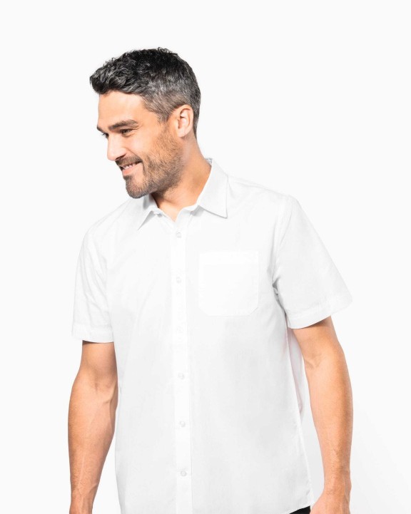 Chemises personnalisable KARIBAN Chemise popeline manches courtes