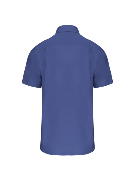 KARIBAN Chemise popeline manches courtes /api/colors/f3249b12-7706-4750-a566-5c92fd89a6dc personnalisable