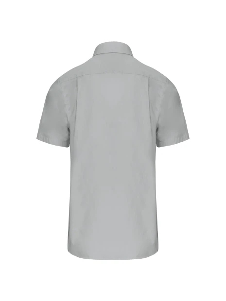 KARIBAN Chemise popeline manches courtes /api/colors/b8c3da1f-f409-43cb-b759-5e63471e125b personnalisable
