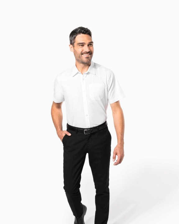 Chemises personnalisable KARIBAN Chemise popeline manches courtes