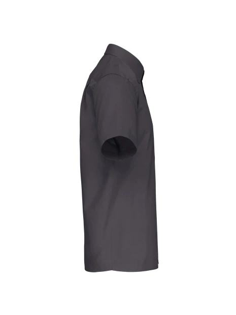 KARIBAN Chemise popeline manches courtes /api/colors/a74dfbdb-7821-4e15-a7e5-fe07498d41c7 personnalisable