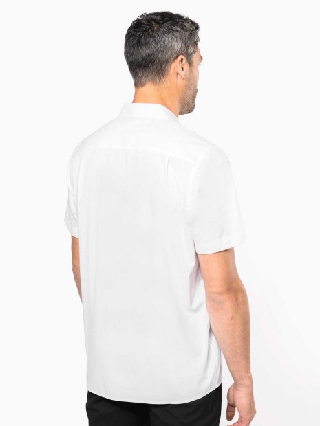 Chemises à personnaliser KARIBAN Chemise popeline manches courtes 