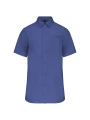 KARIBAN Chemise popeline manches courtes /api/colors/f3249b12-7706-4750-a566-5c92fd89a6dc personnalisable