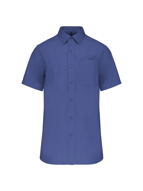 KARIBAN Chemise popeline manches courtes /api/colors/f3249b12-7706-4750-a566-5c92fd89a6dc personnalisable