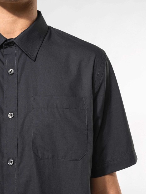 Chemises à personnaliser KARIBAN Chemise popeline manches courtes 