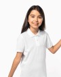KARIBAN Kinder-Piqué-Polohemd Poloshirts personalisierbar