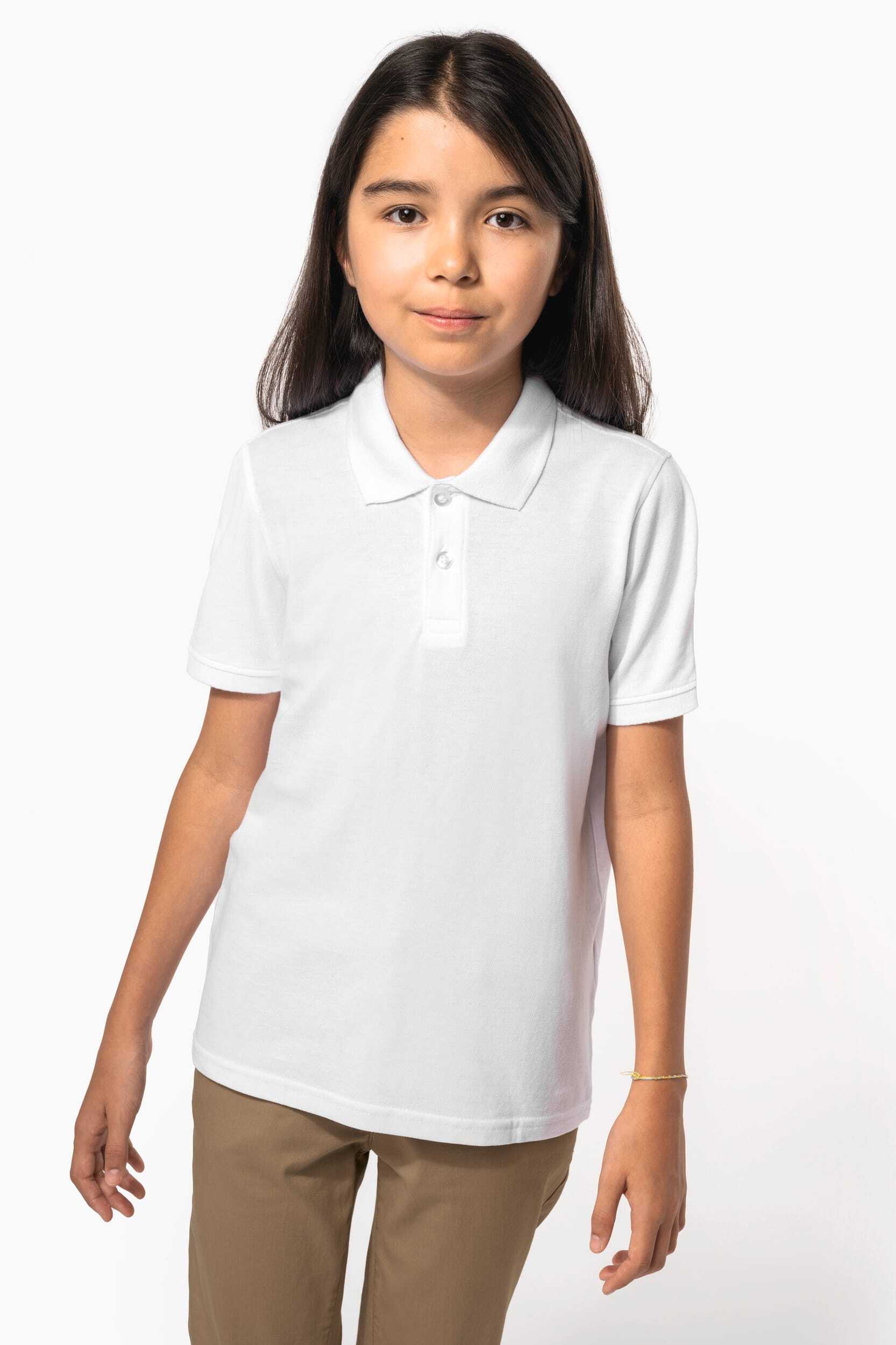 Polos personnalisable KARIBAN Polo manches courtes enfant