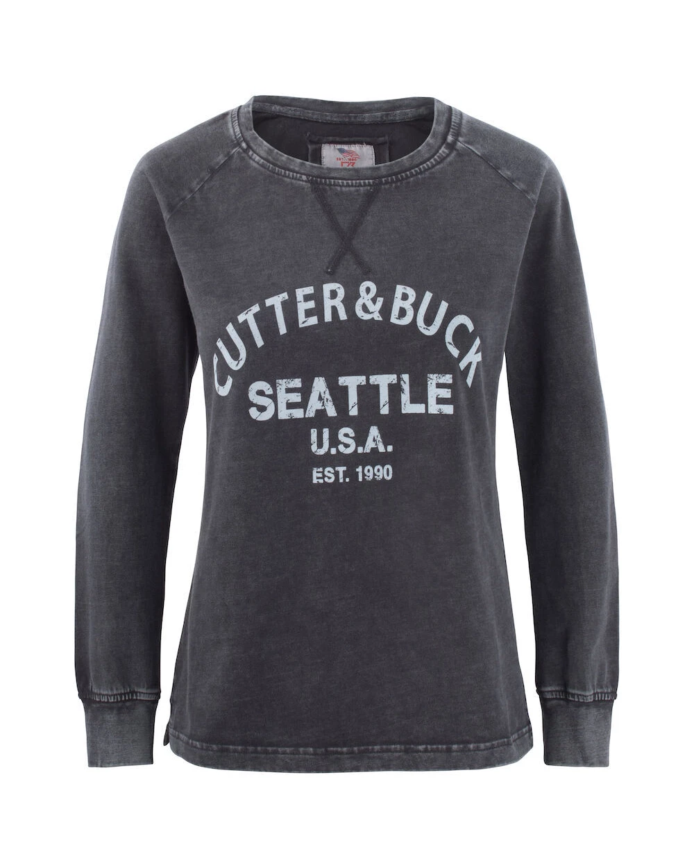 CUTTER & BUCK Thorp Denim Crew Ladies Sweatshirts personalisierbar