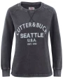 CUTTER & BUCK Thorp Denim Crew Ladies Sweatshirts personalisierbar