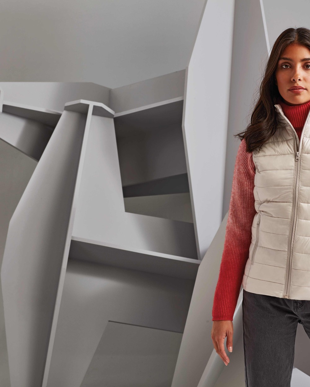 Jassen 2786 Women's terrain padded gilet voor bedrukking &amp; borduring