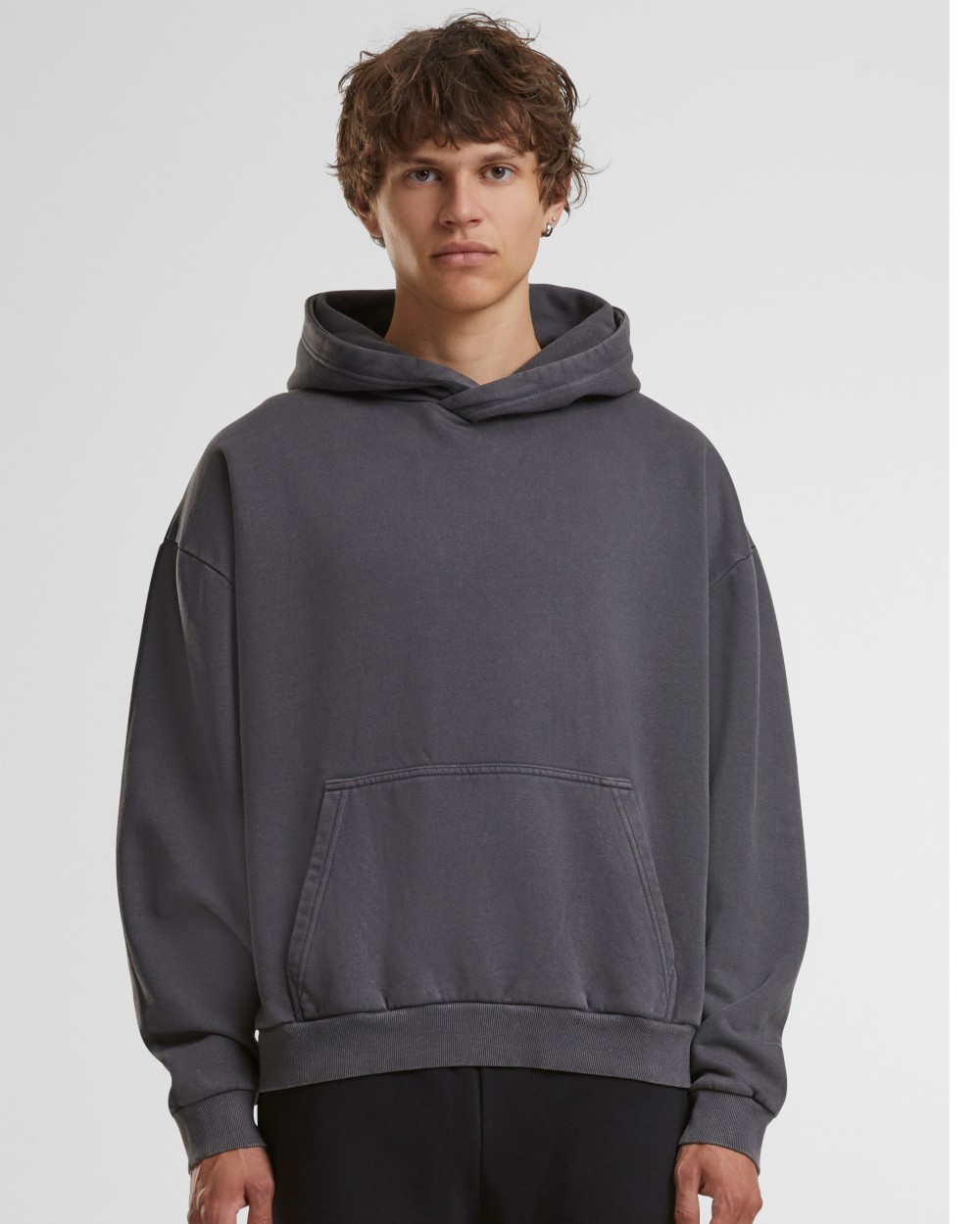 Sweaters & hoodies BUILD YOUR BRAND VINTAGE HEAVY HOODIE voor bedrukking &amp; borduring