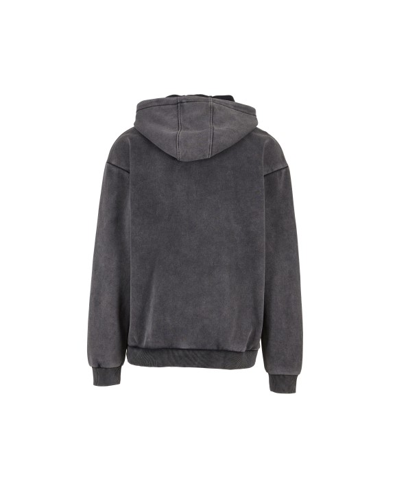Sweat-shirts personnalisable BUILD YOUR BRAND STONEWASH HEAVY HOODIE