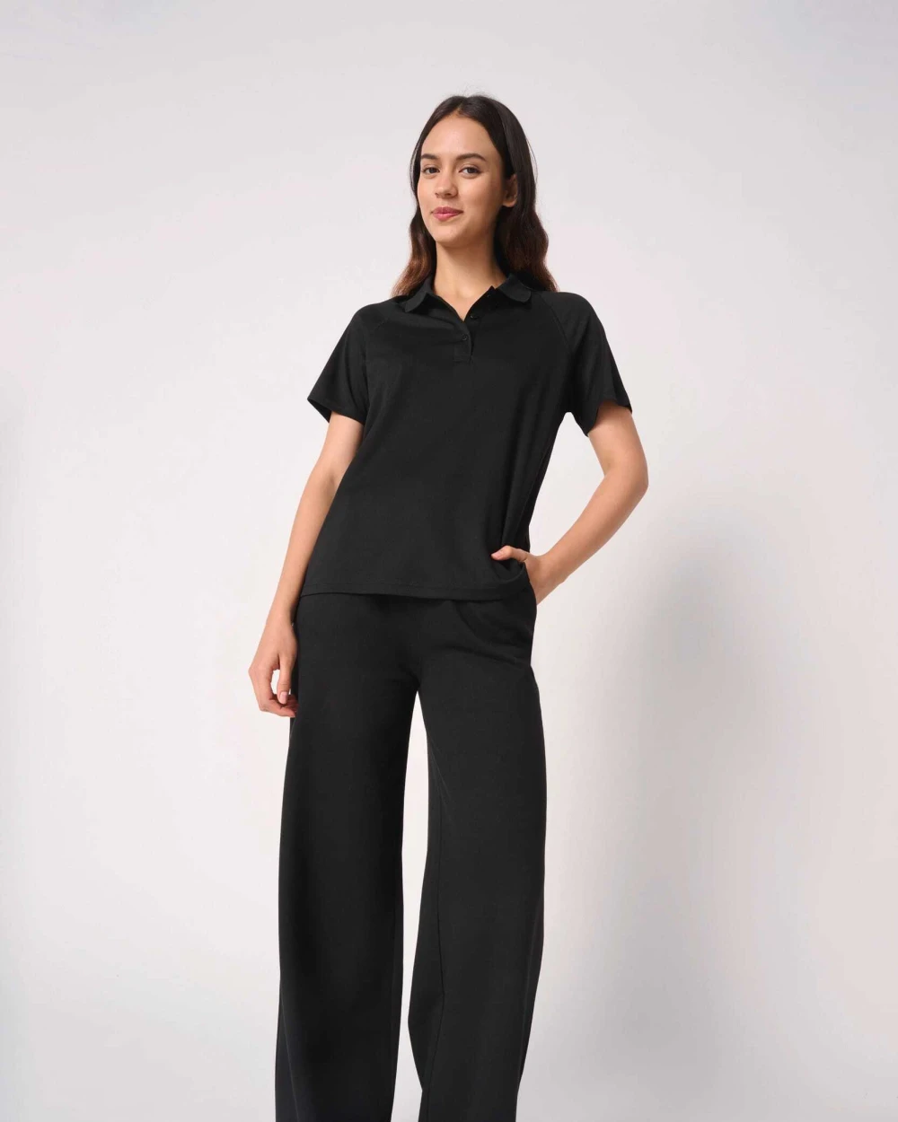 IDEAL BASIC BRAND Damen Sport-Poloshirt Poloshirts personalisierbar