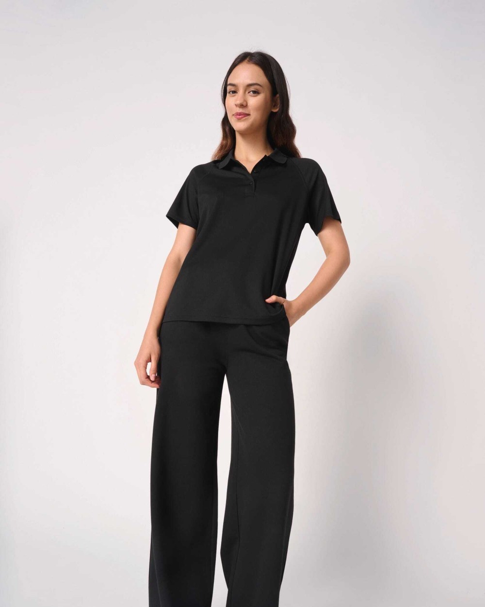 Polos personnalisable IDEAL BASIC BRAND Polo sport femme