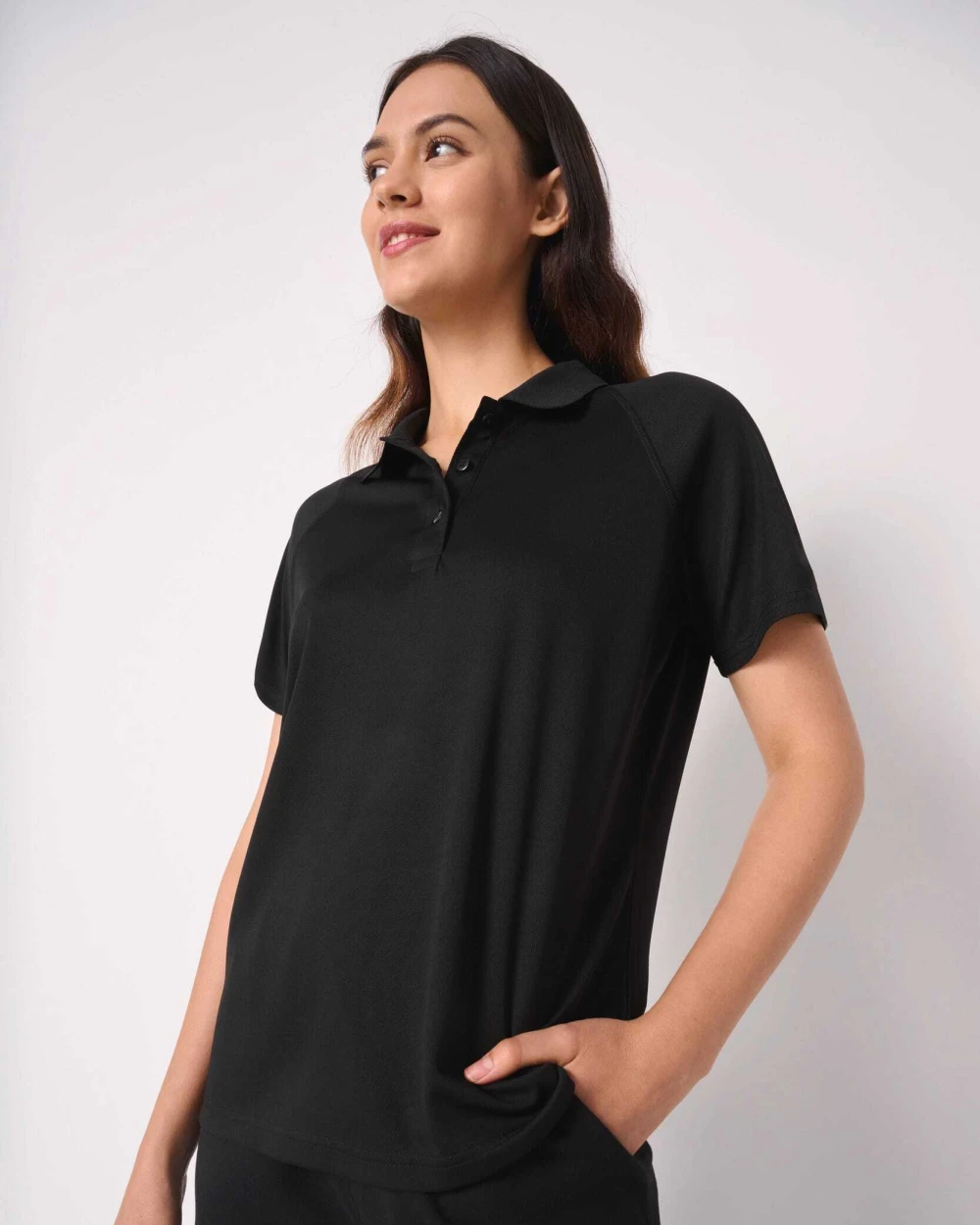IDEAL BASIC BRAND Damen Sport-Poloshirt Poloshirts personalisierbar