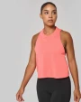 PROACT Damen Triblend Crop-Top T-Shirts personalisierbar