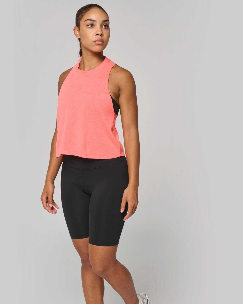 T-Shirts personnalisable PROACT Débardeur crop Triblend femme