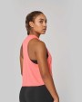T-shirts PROACT Dames triblend croptop voor bedrukking &amp; borduring
