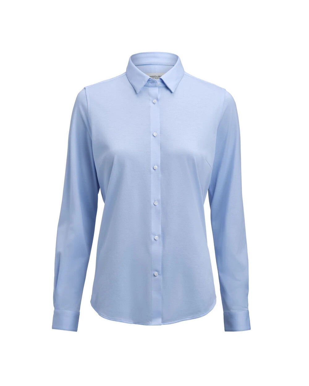 Hemden J. HARVEST & FROST IB135 Pique Knit Hemd Contemporary Fit Dames voor bedrukking &amp; borduring