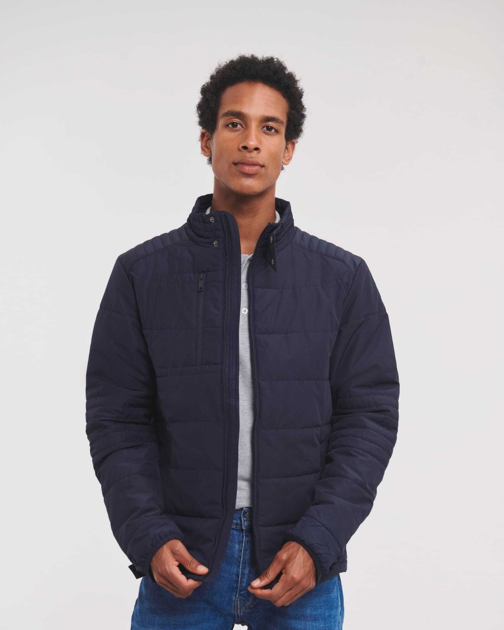 RUSSELL Jacke Cross Jacken personalisierbar