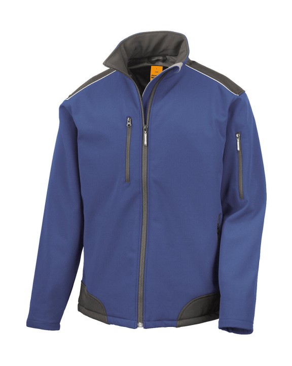 Softshells RESULT Softshell workwear jacket in ripstop Cordura® voor bedrukking &amp; borduring