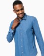 Chemises personnalisable KARIBAN Chemise denim homme