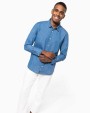 Chemises personnalisable KARIBAN Chemise denim homme