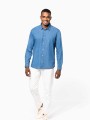 Chemises à personnaliser KARIBAN Chemise denim homme 