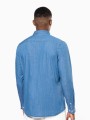 Chemises à personnaliser KARIBAN Chemise denim homme 