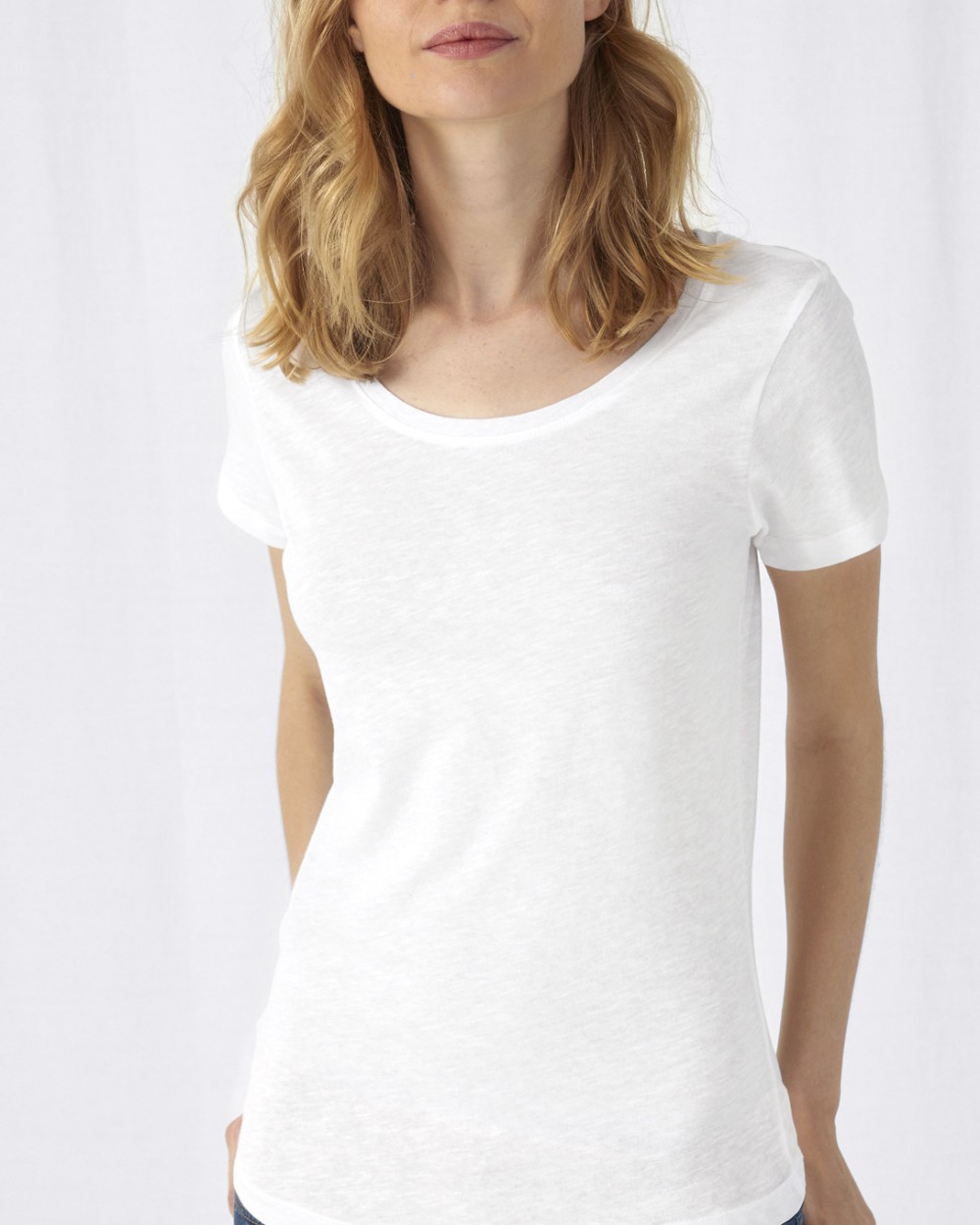 T-shirts B&C INSPIRE SLUB T/WOMEN voor bedrukking &amp; borduring