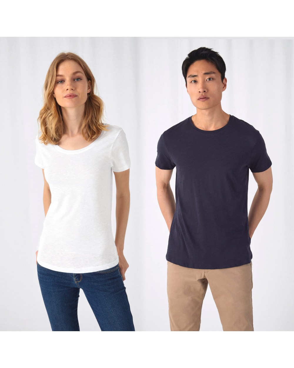 T-Shirts personnalisable B&C INSPIRE SLUB T/WOMEN