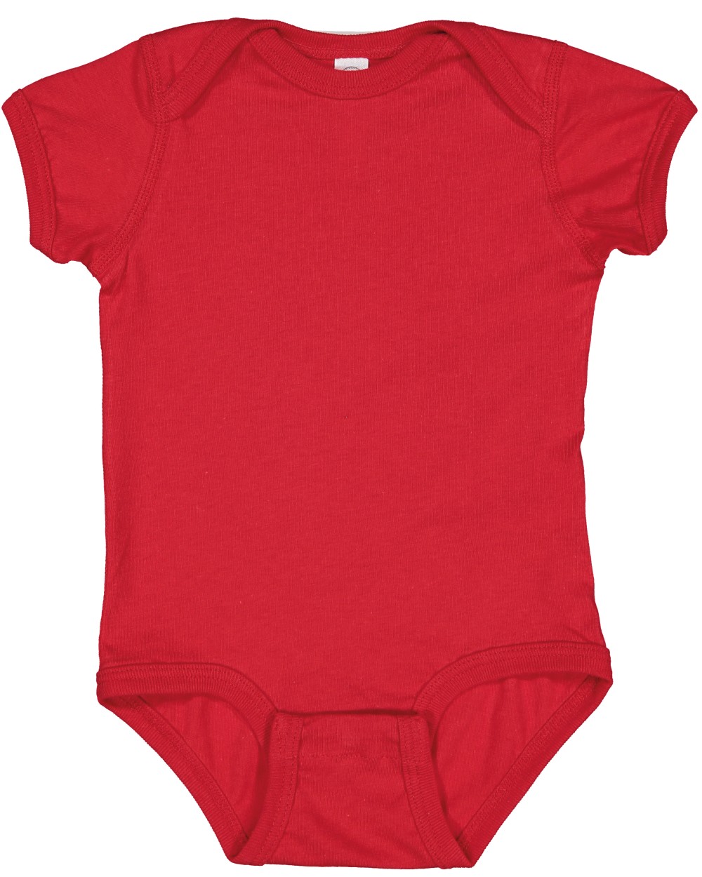 Baby artikelen RABBIT SKINS Infant Fine Jersey Short Sleeve Bodysuit voor bedrukking &amp; borduring