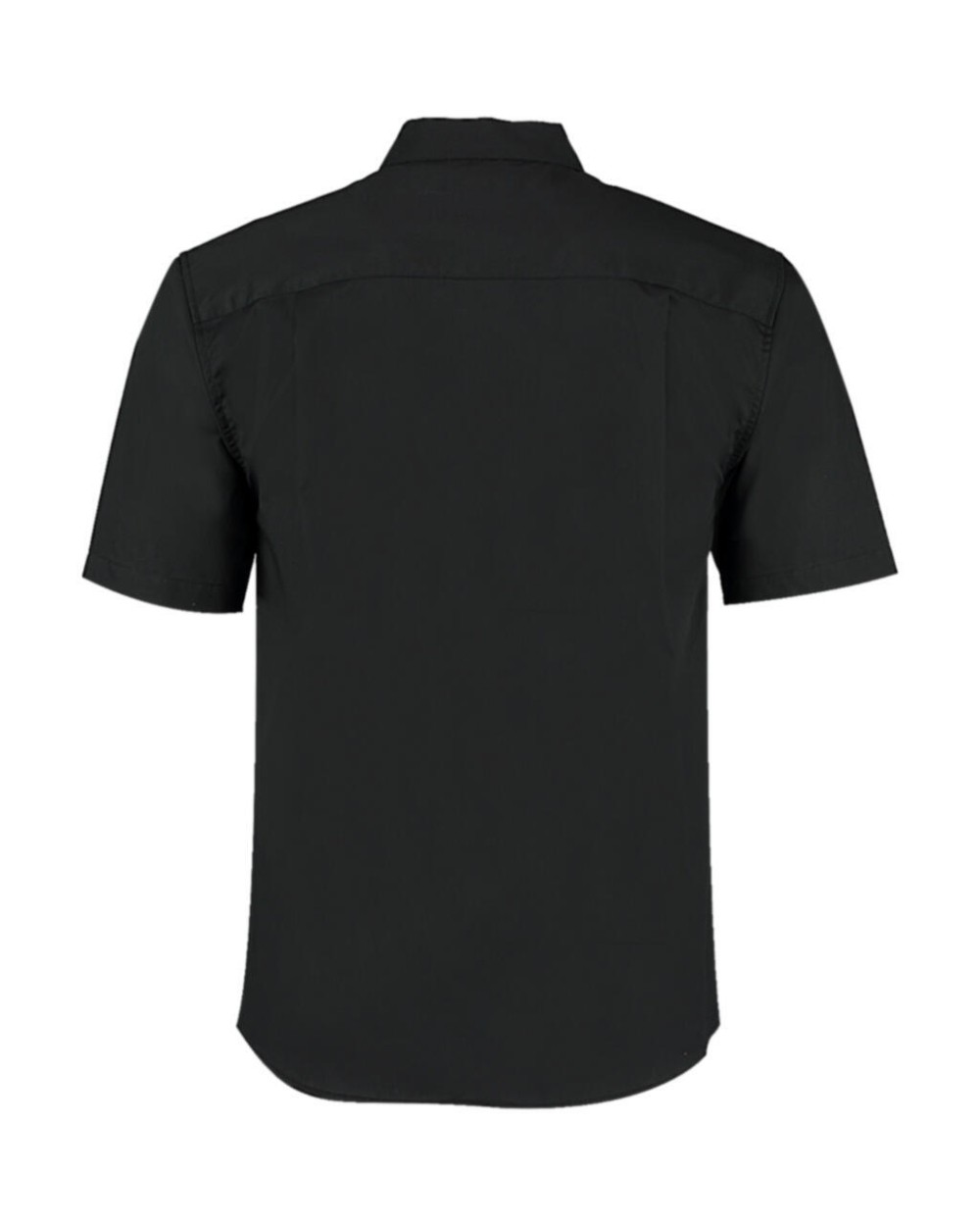 Hemden KUSTOM KIT Tailored Fit Mandarin Collar Shirt SSL voor bedrukking &amp; borduring