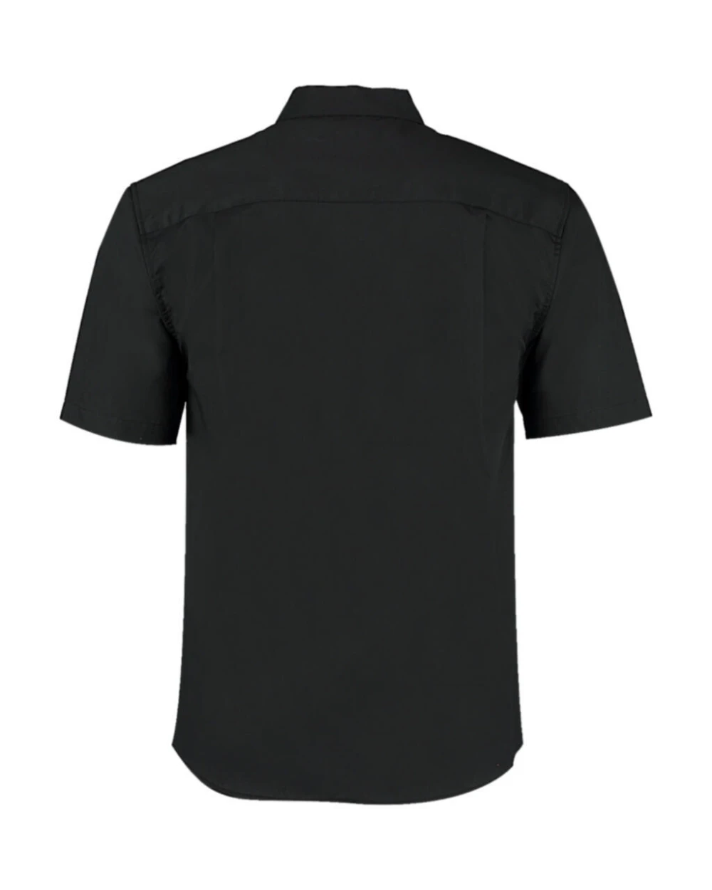 Hemden KUSTOM KIT Tailored Fit Mandarin Collar Shirt SSL voor bedrukking &amp; borduring