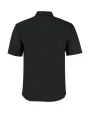 Hemden KUSTOM KIT Tailored Fit Mandarin Collar Shirt SSL voor bedrukking &amp; borduring