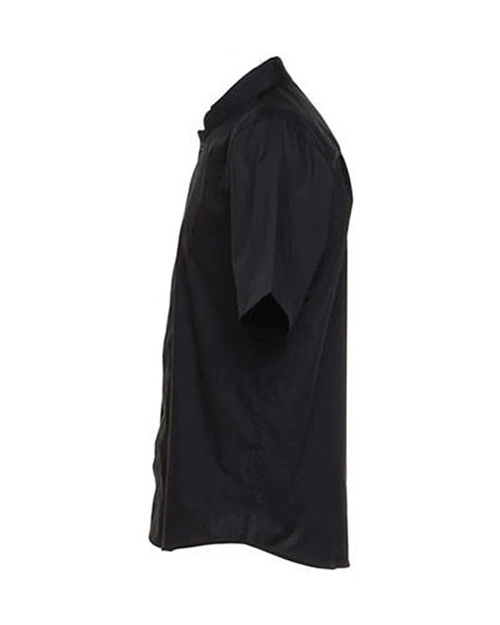 KUSTOM KIT Tailored Fit Mandarin Collar Shirt SSL Hemden personalisierbar