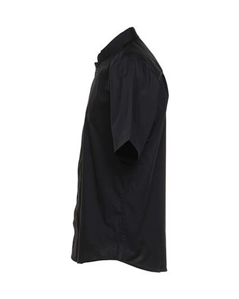 Hemden KUSTOM KIT Tailored Fit Mandarin Collar Shirt SSL voor bedrukking &amp; borduring