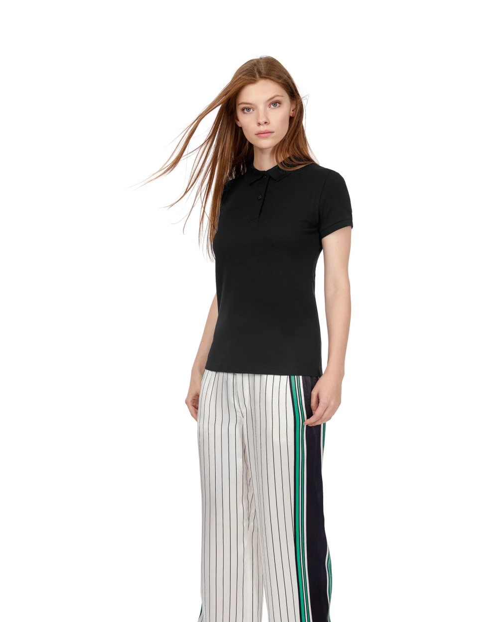 Polo's B&C Ladies' organic polo shirt voor bedrukking &amp; borduring