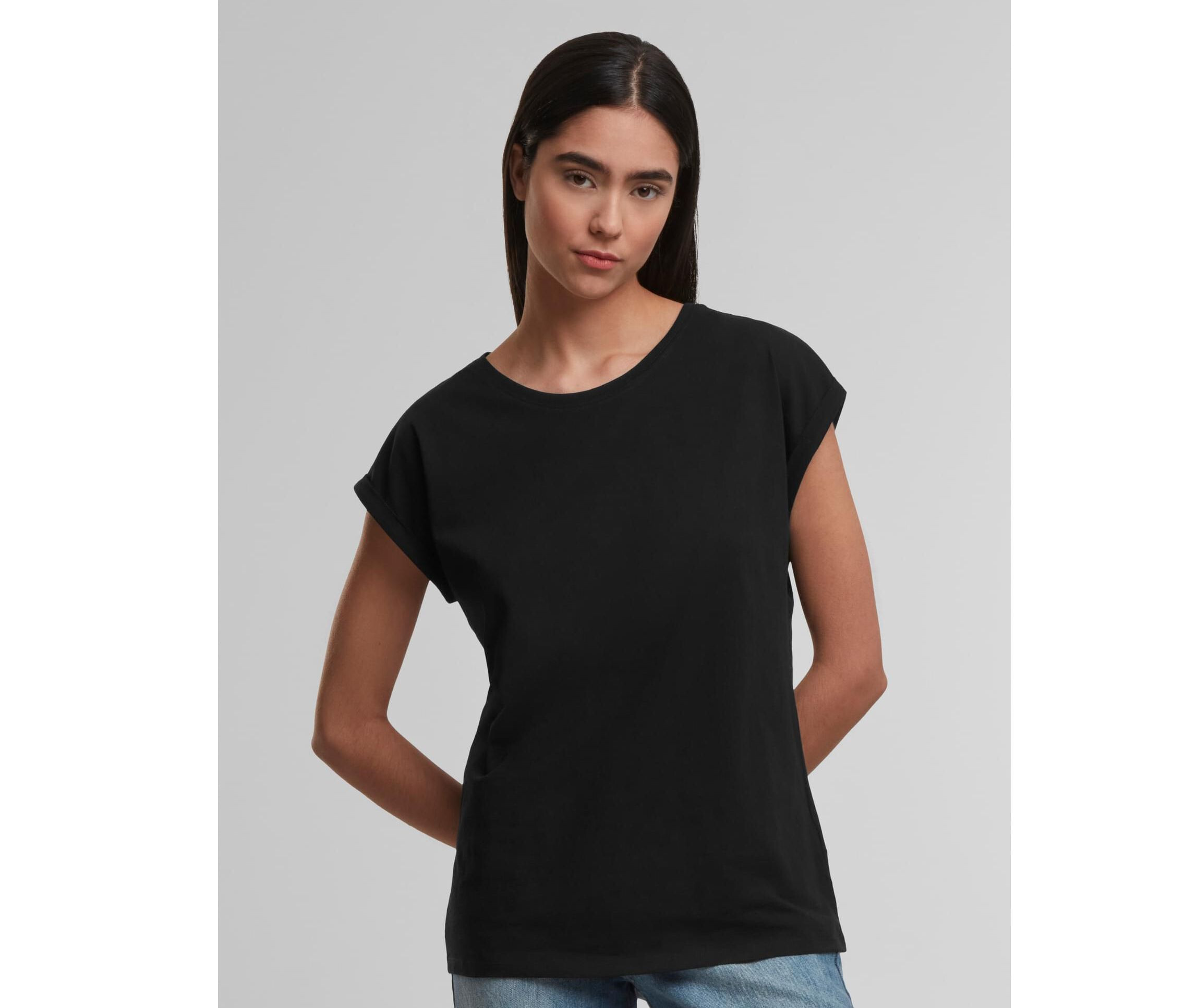 T-shirts NEW MORNING STUDIOS LADIES REGULAR EXTENDED SHOULDER TEE voor bedrukking &amp; borduring