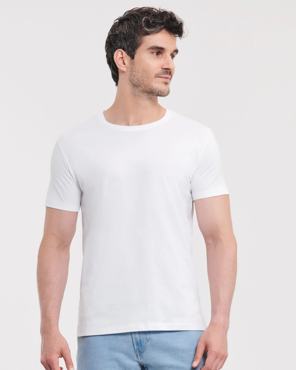 T-shirts RUSSELL MEN'S PURE ORGANIC HEAVY TEE voor bedrukking &amp; borduring