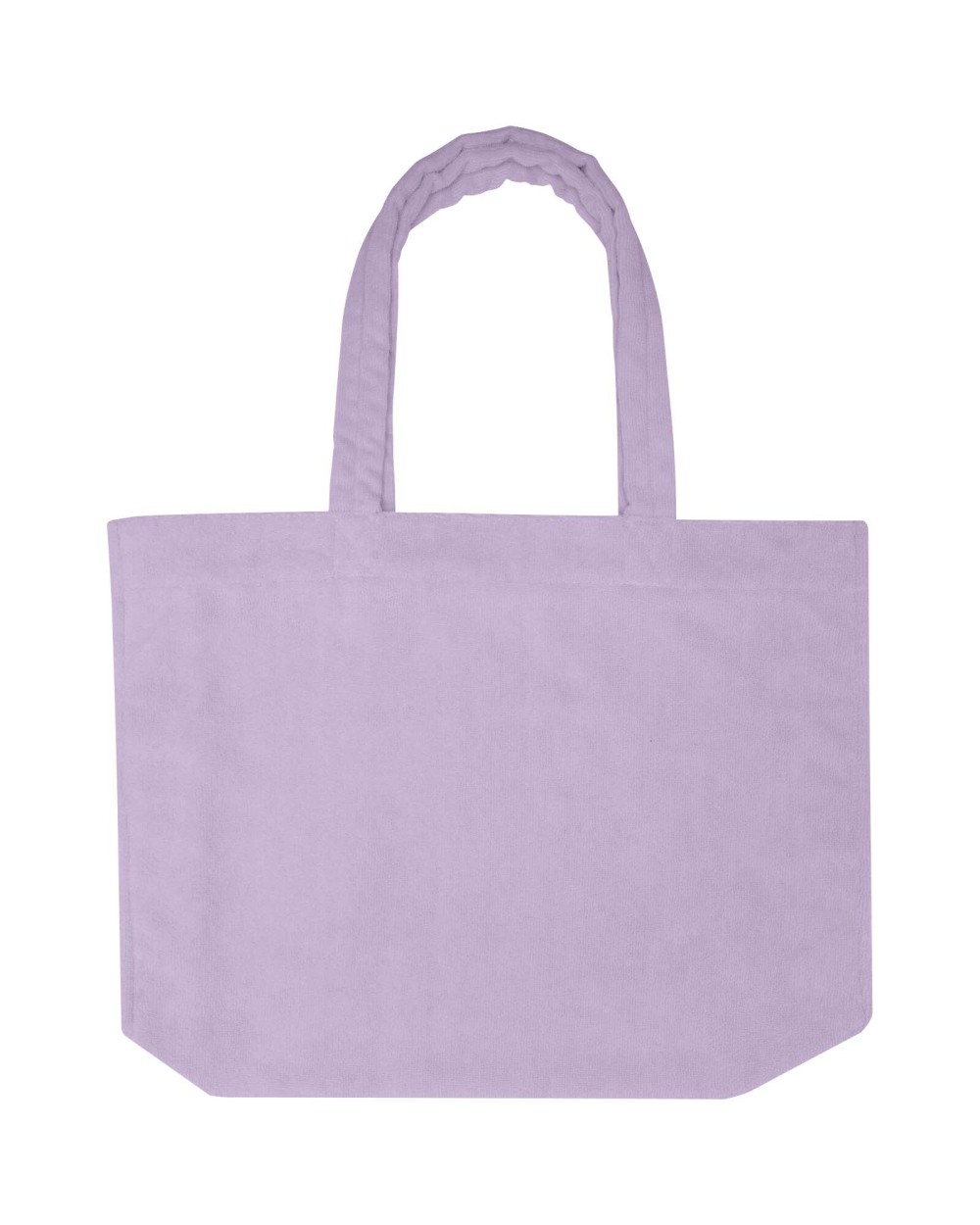 Tote bags personnalisable 4DO Sac shopping Siam en tissu éponge recyclé GRS de 13 L