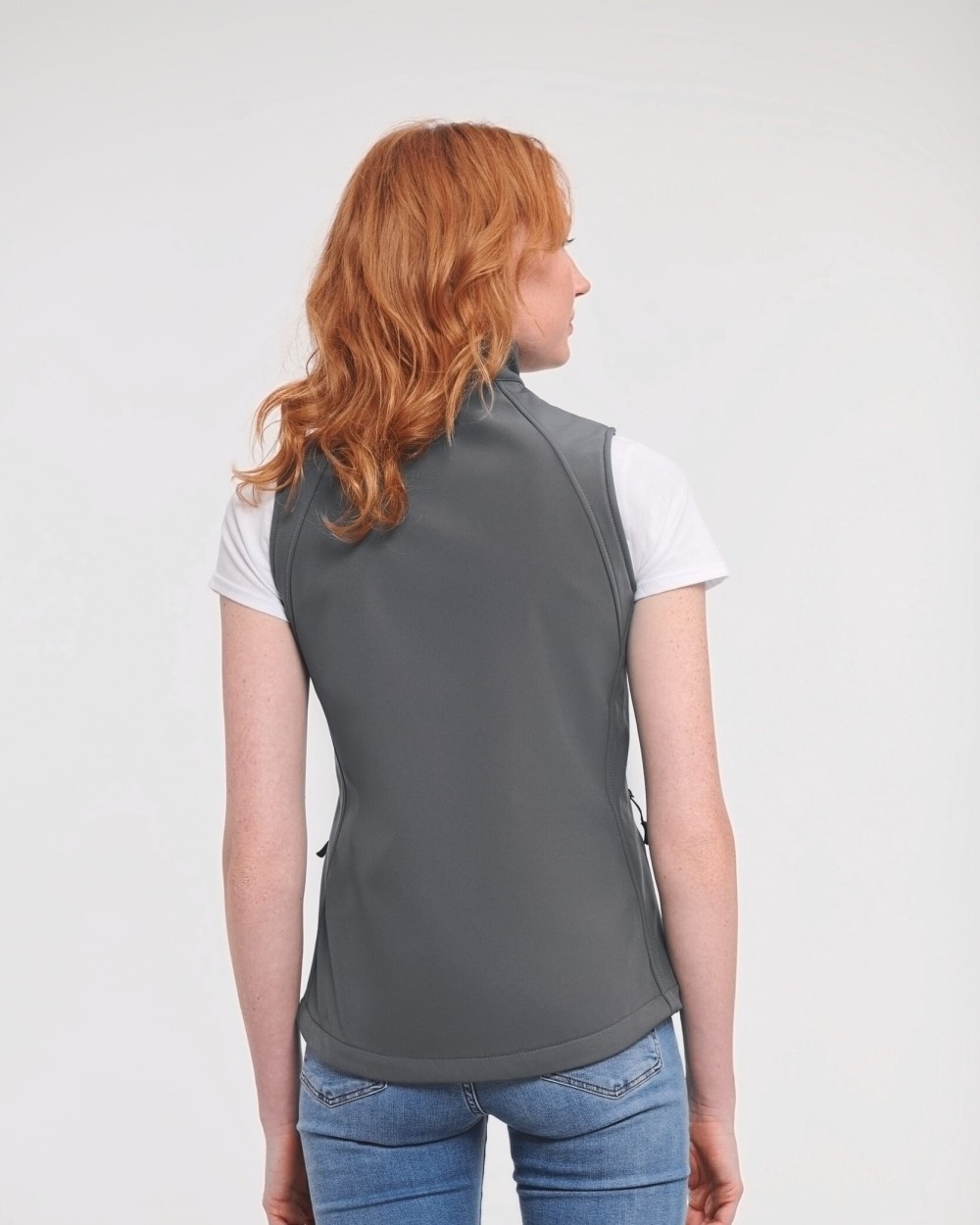 RUSSELL LADIES' SOFTSHELL GILET Softshells personalisierbar