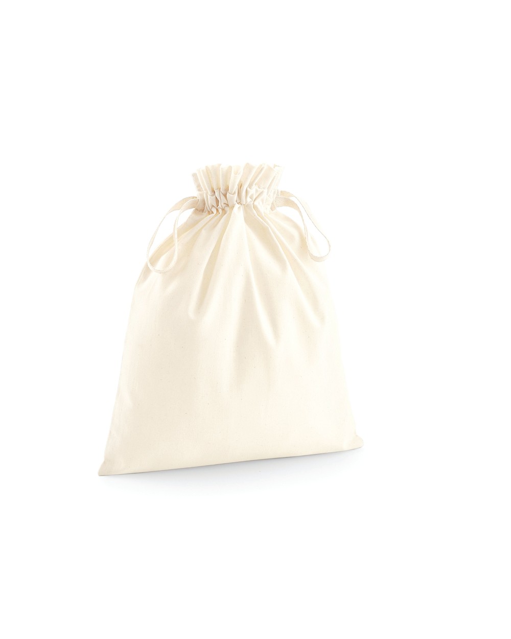 Tassen & Zakken WESTFORDMILL ORGANIC COTTON DRAW CORD BAG voor bedrukking &amp; borduring