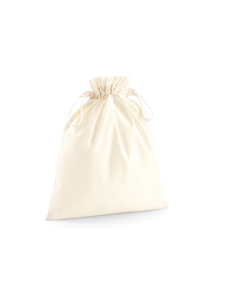Tassen & Zakken WESTFORDMILL ORGANIC COTTON DRAW CORD BAG voor bedrukking &amp; borduring