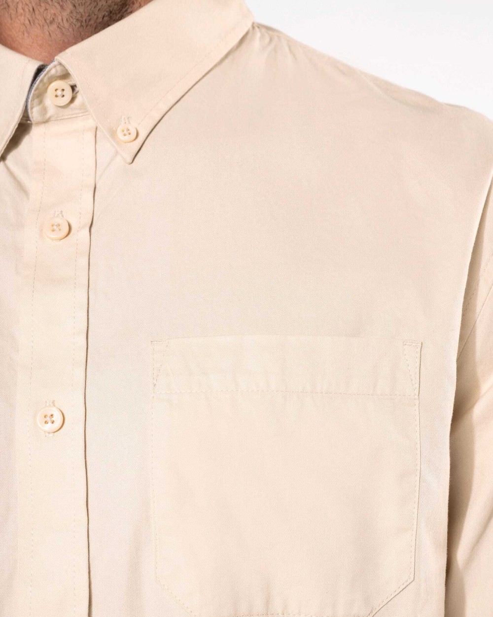 Chemises personnalisable KARIBAN Chemise coton manches longues Nevada homme