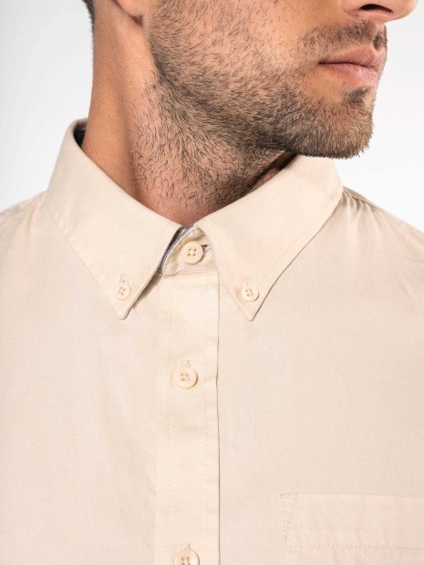 Chemises à personnaliser KARIBAN Chemise coton manches longues Nevada homme 