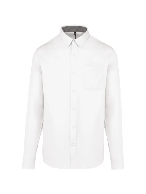 KARIBAN Chemise coton manches longues Nevada homme /api/colors/7a92cd2d-10d2-40b4-928b-296bb7487506 personnalisable