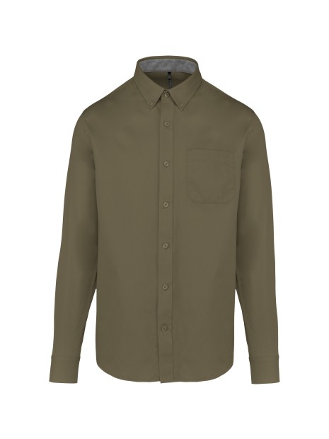 KARIBAN Chemise coton manches longues Nevada homme /api/colors/f670900e-42da-4667-ab56-d8f2804cba19 personnalisable