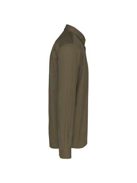 KARIBAN Chemise coton manches longues Nevada homme /api/colors/f670900e-42da-4667-ab56-d8f2804cba19 personnalisable