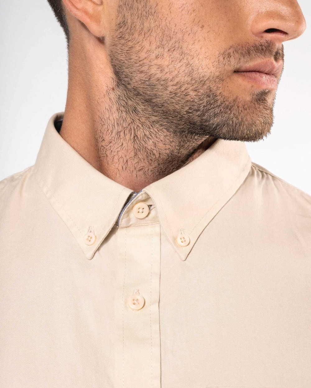 Chemises personnalisable KARIBAN Chemise coton manches longues Nevada homme